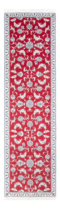 Loper Perzisch tapijt - Nain - 283 x 76 cm - rood