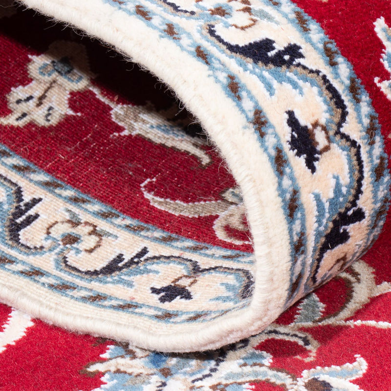 Loper Perzisch tapijt - Nain - 283 x 76 cm - rood