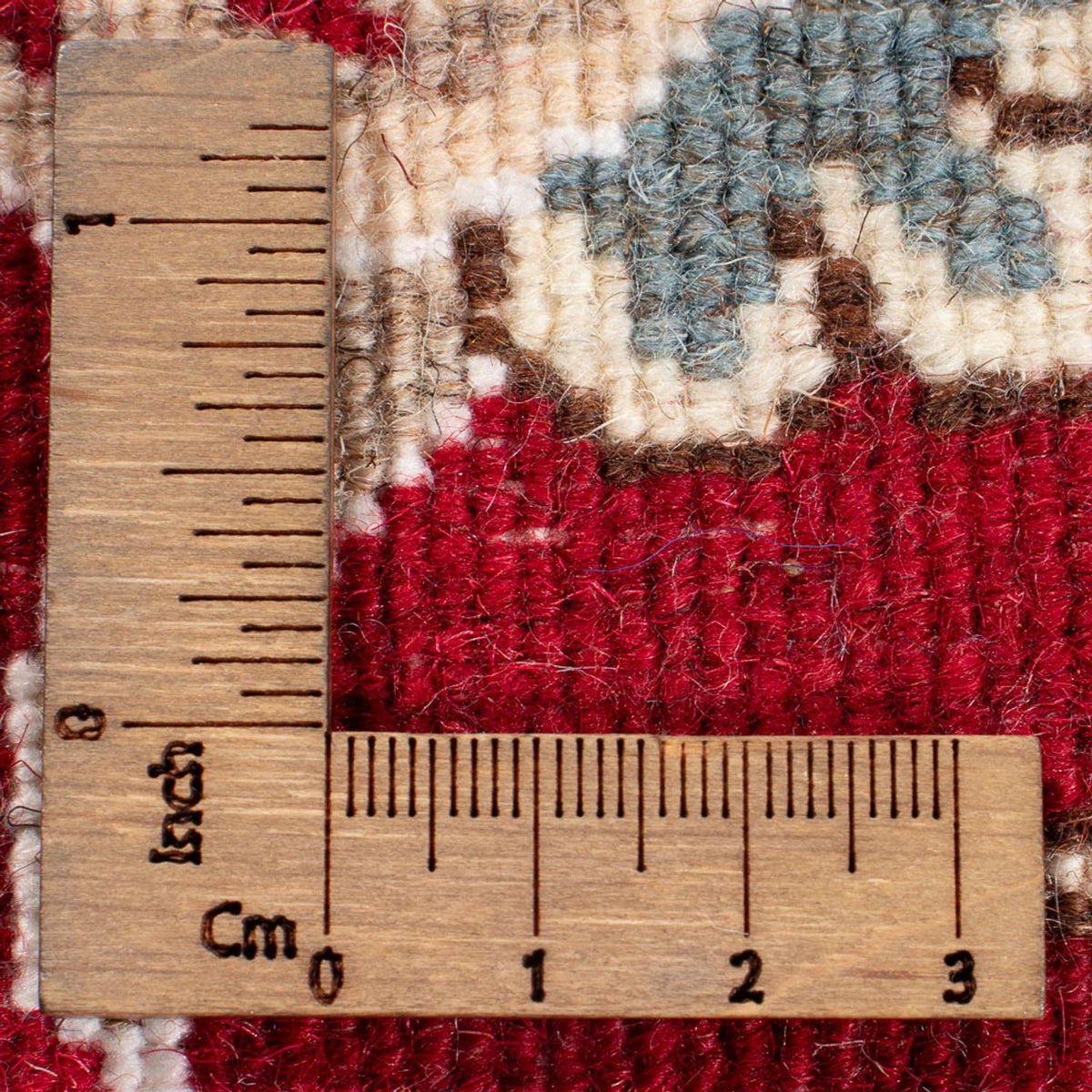 Loper Perzisch tapijt - Nain - 283 x 76 cm - rood