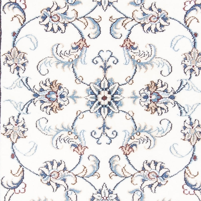 Loper Perzisch tapijt - Nain - 290 x 74 cm - zilver