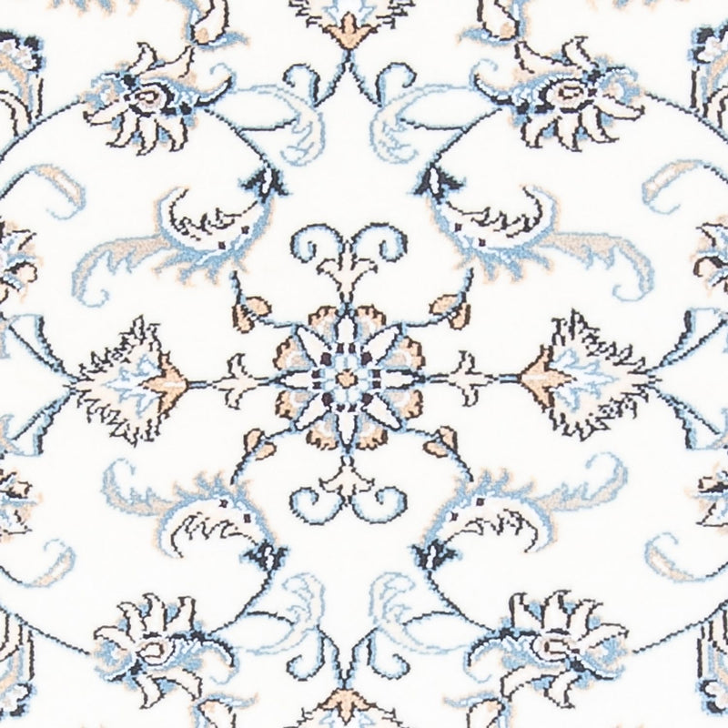 Loper Perzisch tapijt - Nain - 284 x 78 cm - zilver