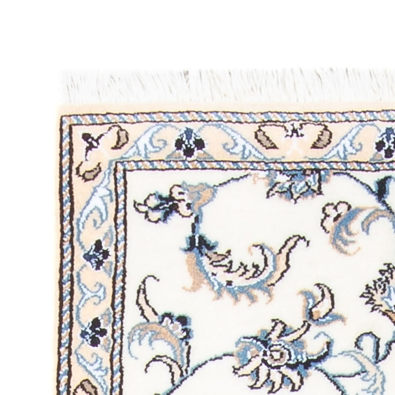 Loper Perzisch tapijt - Nain - 284 x 78 cm - zilver