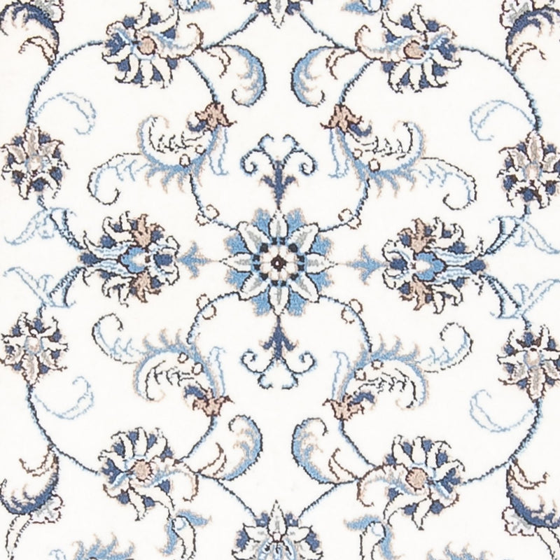 Loper Perzisch tapijt - Nain - 288 x 78 cm - zilver