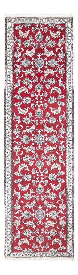 Loper Perzisch tapijt - Nain - 285 x 80 cm - rood