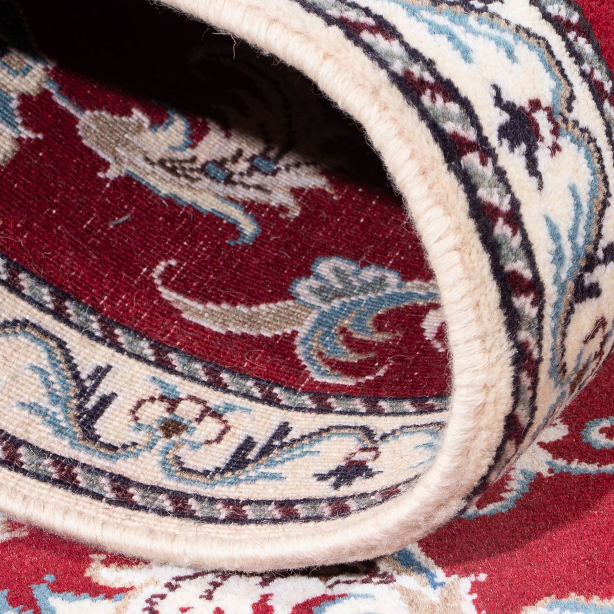 Loper Perzisch tapijt - Nain - 285 x 80 cm - rood