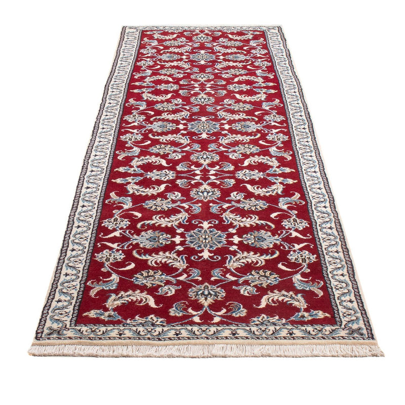 Loper Perzisch tapijt - Nain - 285 x 80 cm - rood