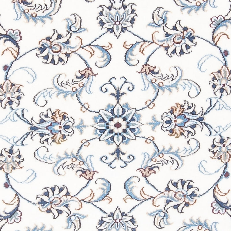 Loper Perzisch tapijt - Nain - 295 x 82 cm - zilver