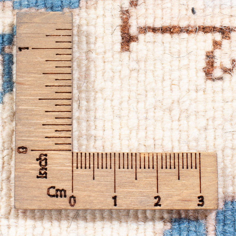 Loper Perzisch tapijt - Nain - 292 x 81 cm - zilver