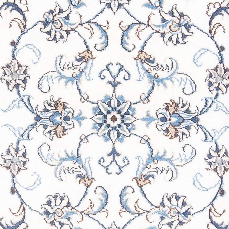 Loper Perzisch tapijt - Nain - 292 x 76 cm - zilver