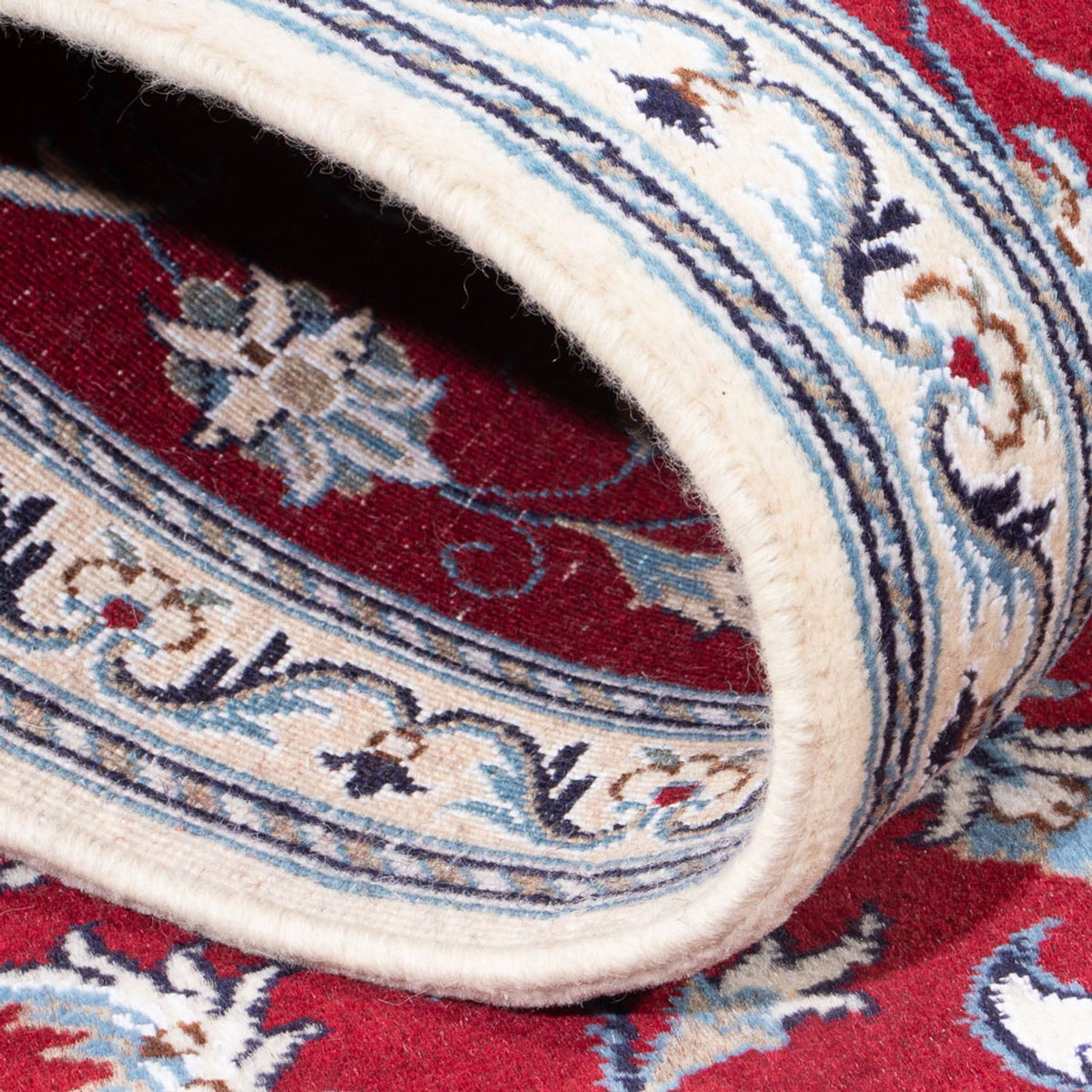 Loper Perzisch tapijt - Nain - 290 x 82 cm - rood