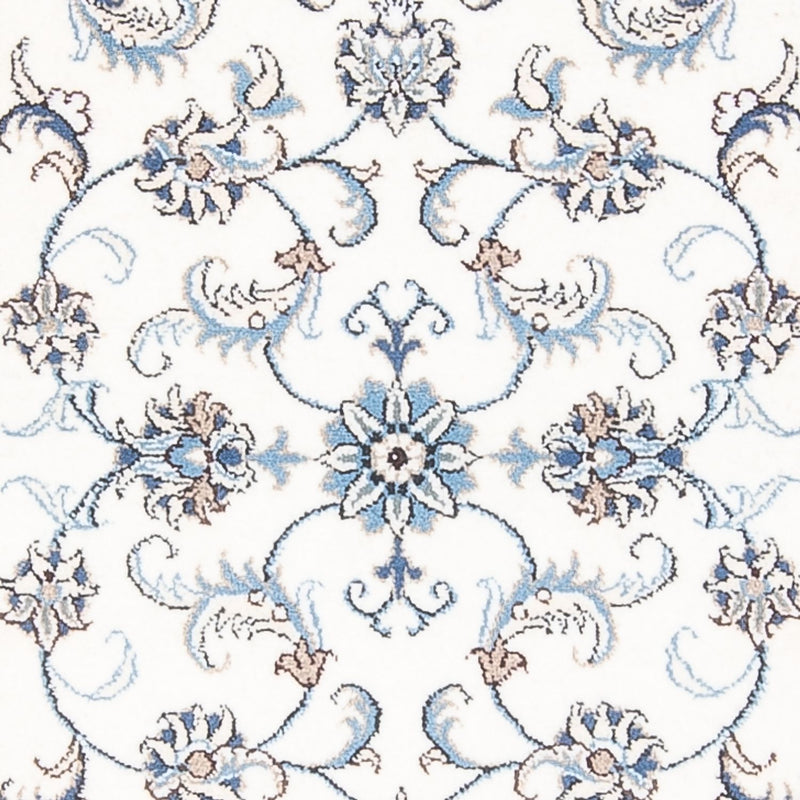 Loper Perzisch tapijt - Nain - 286 x 77 cm - zilver