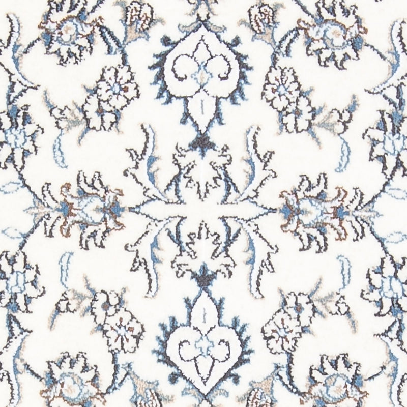 Loper Perzisch tapijt - Nain - 215 x 77 cm - zilver