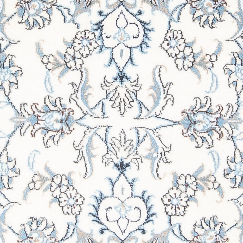 Loper Perzisch tapijt - Nain - 197 x 75 cm - zilver