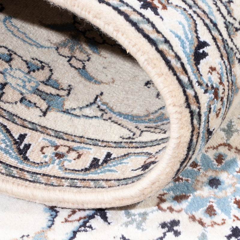 Loper Perzisch tapijt - Nain - 197 x 75 cm - zilver