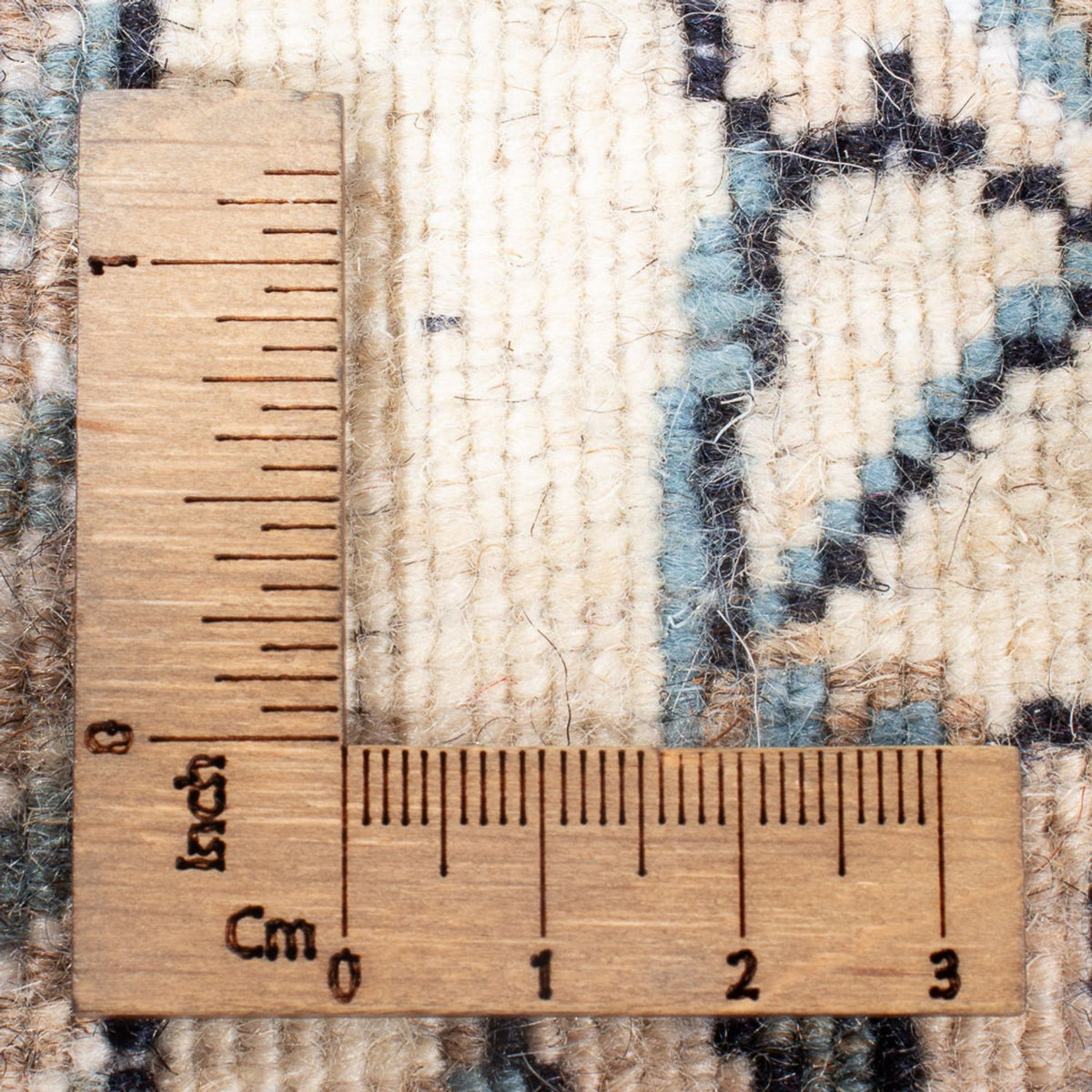 Loper Perzisch tapijt - Nain - 197 x 75 cm - zilver