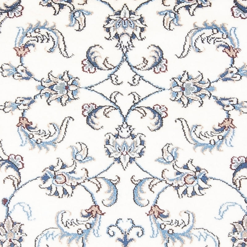 Loper Perzisch tapijt - Nain - 195 x 77 cm - zilver