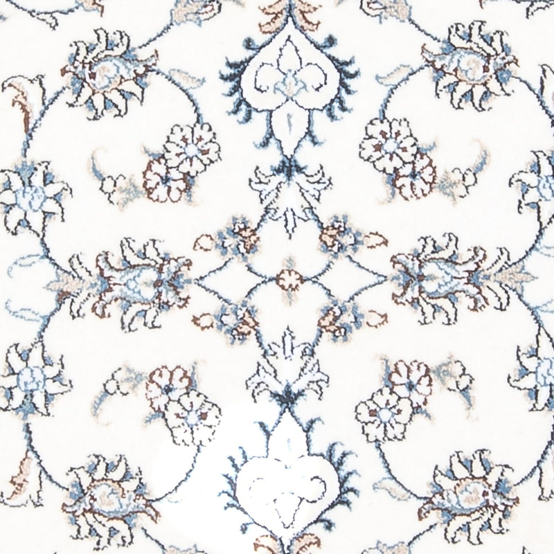 Loper Perzisch tapijt - Nain - 196 x 77 cm - zilver