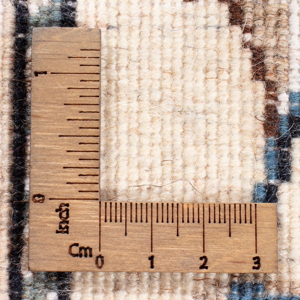 Loper Perzisch tapijt - Nain - 196 x 77 cm - zilver