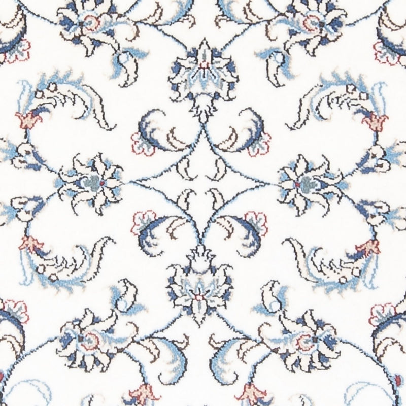 Loper Perzisch tapijt - Nain - 197 x 78 cm - zilver