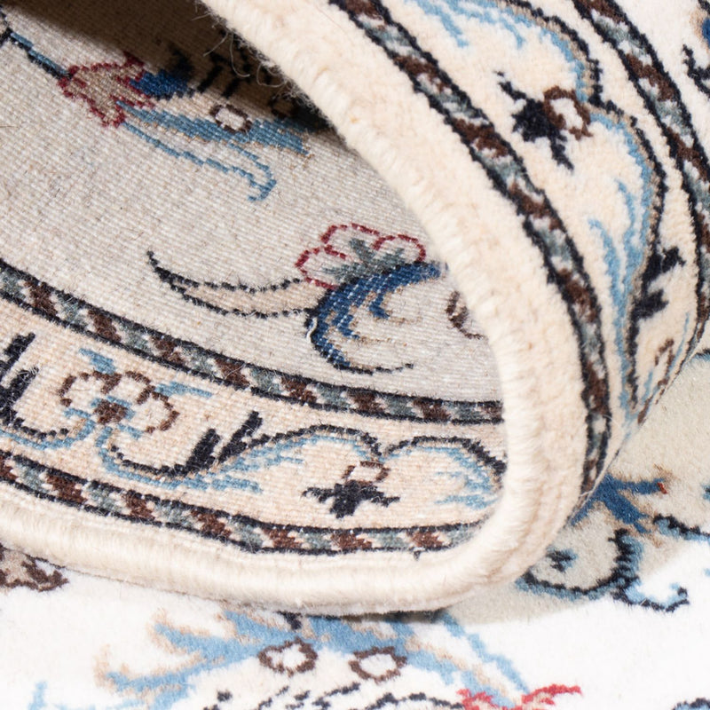 Loper Perzisch tapijt - Nain - 197 x 78 cm - zilver