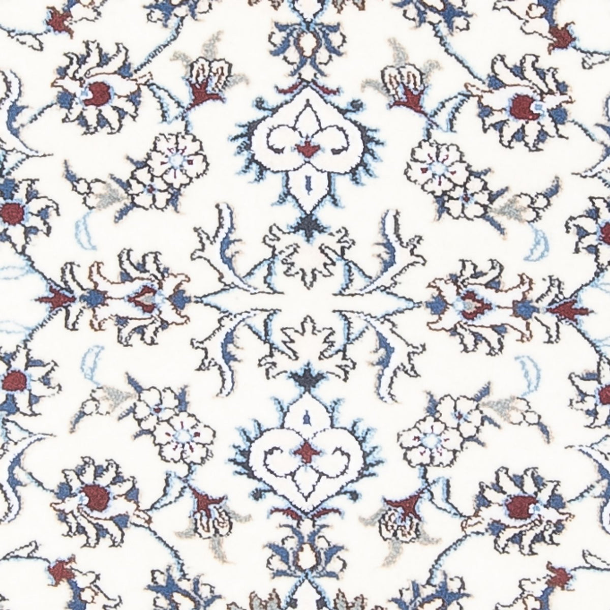 Loper Perzisch tapijt - Nain - 192 x 88 cm - zilver