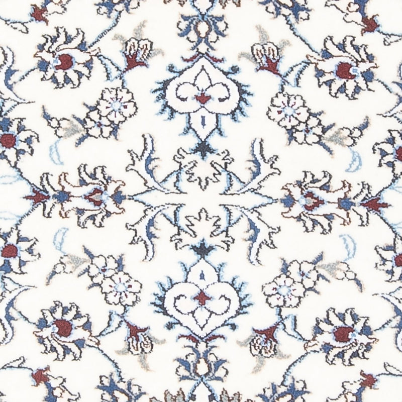 Loper Perzisch tapijt - Nain - 192 x 88 cm - zilver