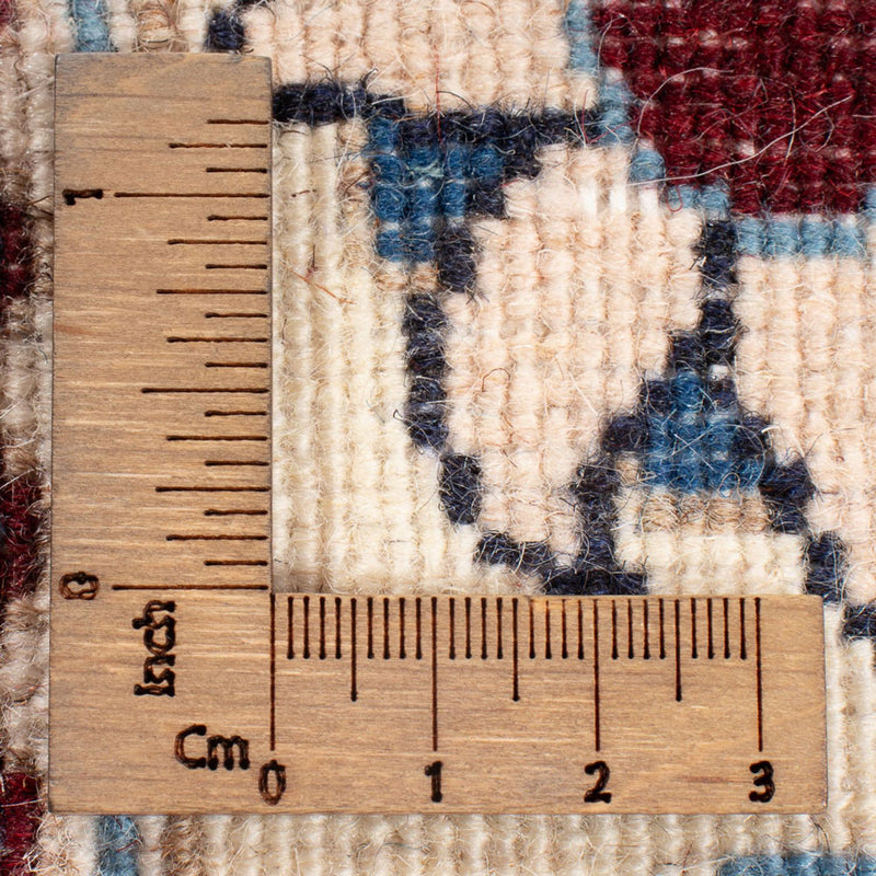 Loper Perzisch tapijt - Nain - 192 x 88 cm - zilver