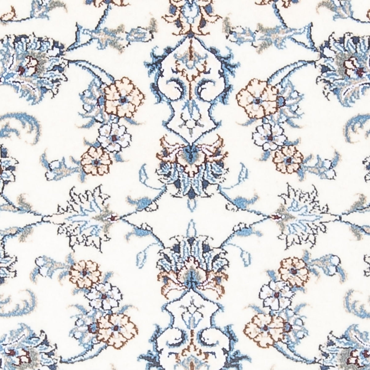 Loper Perzisch tapijt - Nain - 193 x 83 cm - zilver