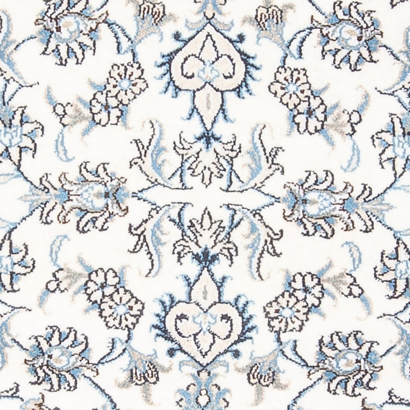 Loper Perzisch tapijt - Nain - 198 x 78 cm - zilver