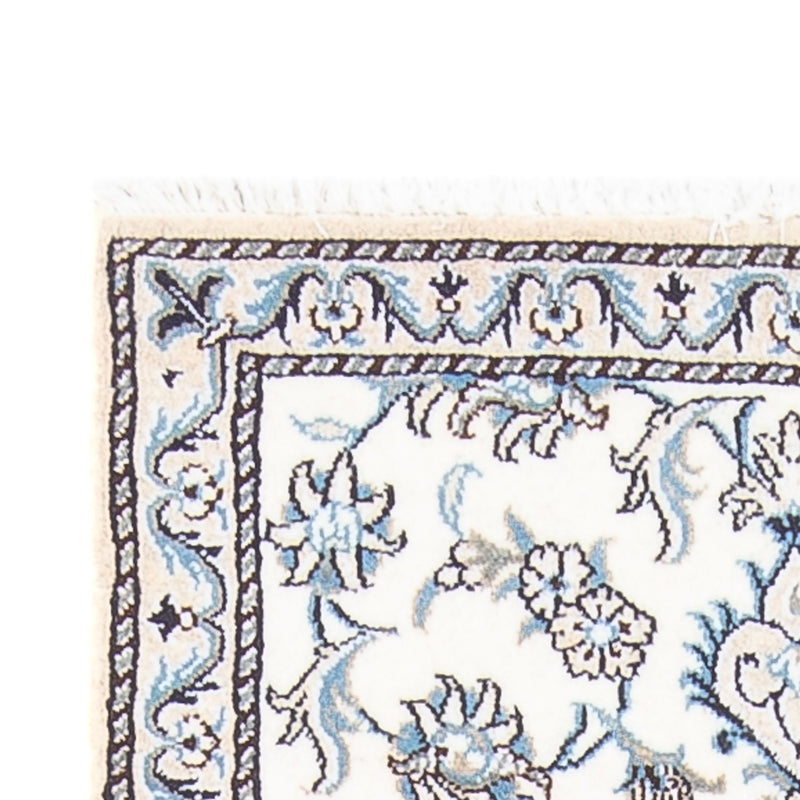 Loper Perzisch tapijt - Nain - 198 x 78 cm - zilver