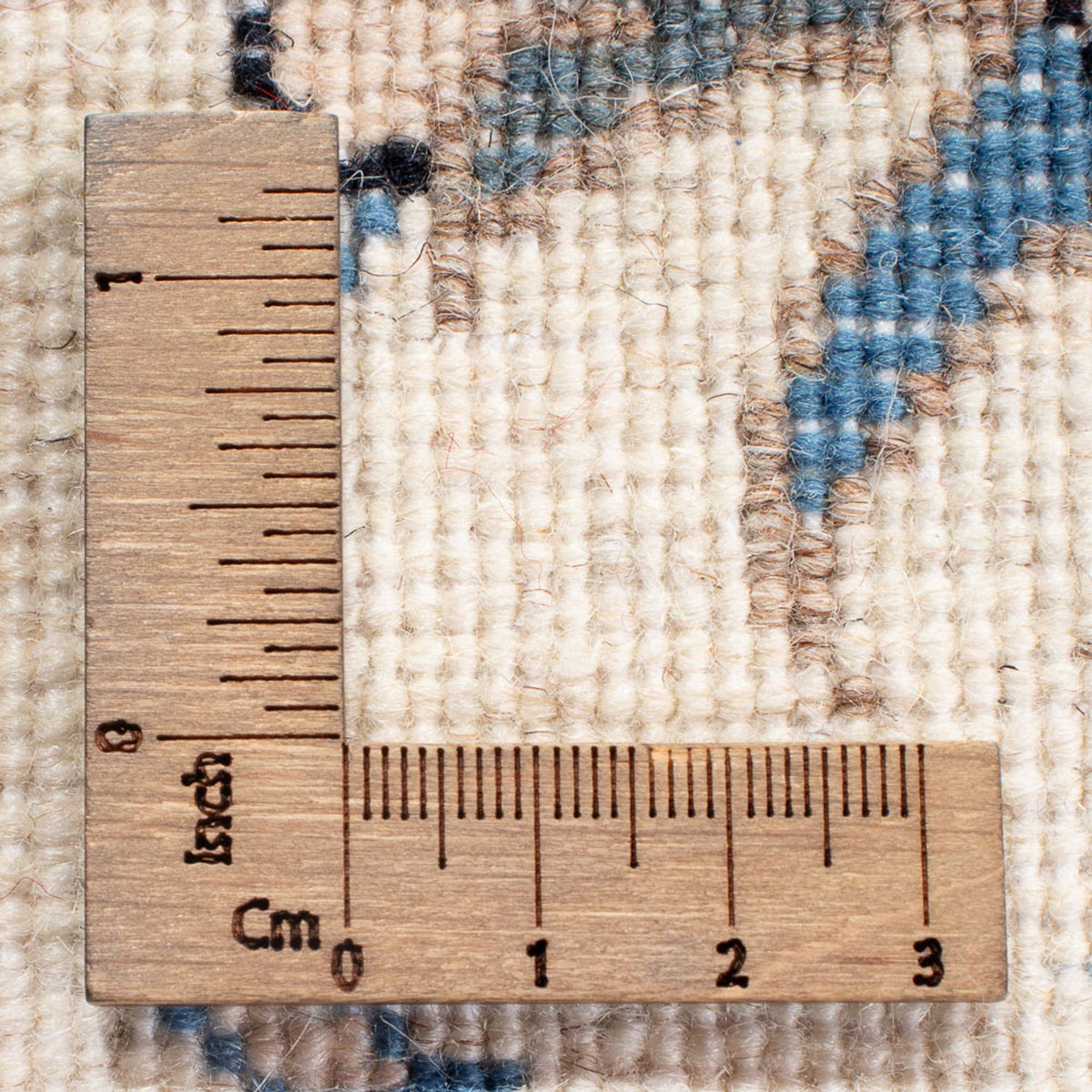 Loper Perzisch tapijt - Nain - 200 x 77 cm - zilver