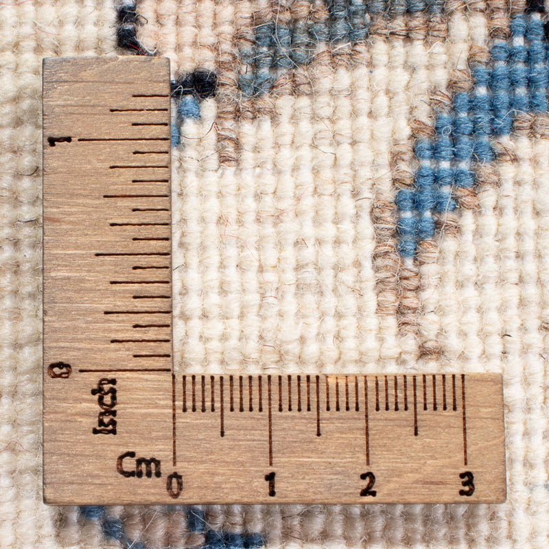 Loper Perzisch tapijt - Nain - 200 x 77 cm - zilver