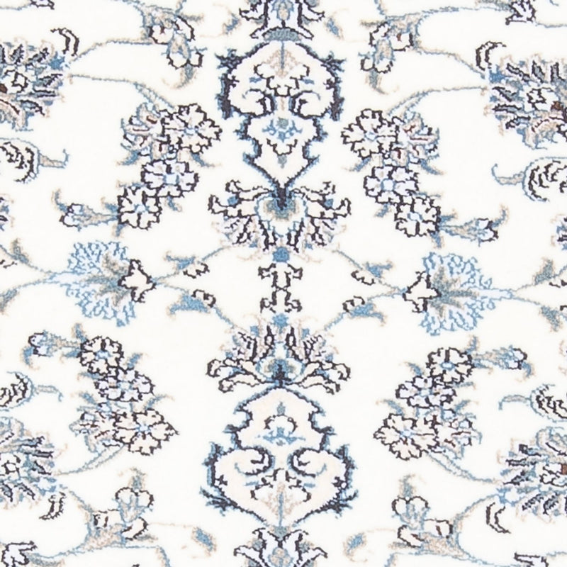 Loper Perzisch tapijt - Nain - 188 x 84 cm - zilver