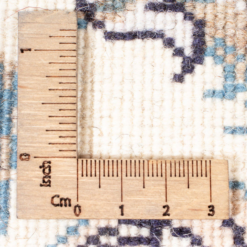 Loper Perzisch tapijt - Nain - 188 x 84 cm - zilver