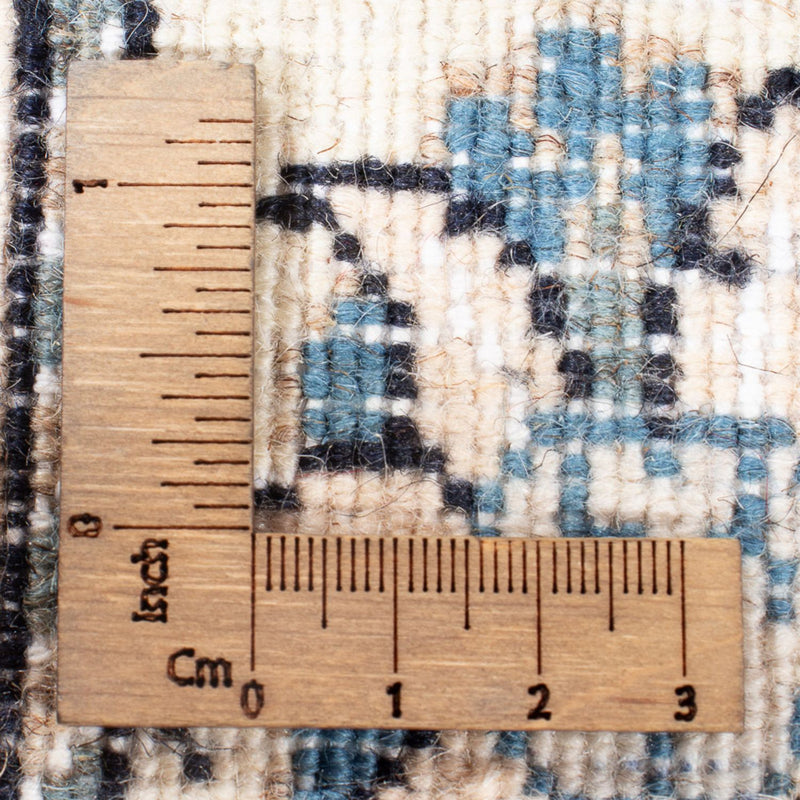 Loper Perzisch tapijt - Nain - 197 x 76 cm - zilver