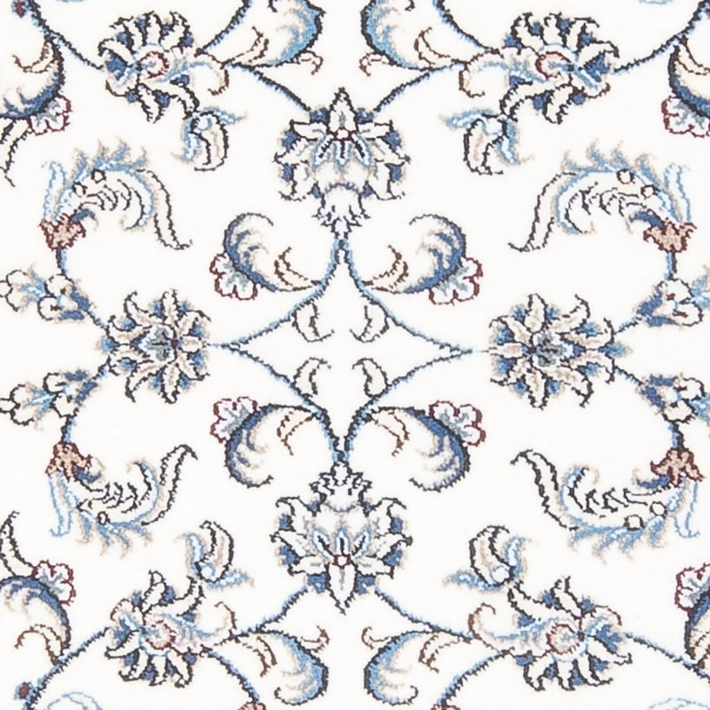 Loper Perzisch tapijt - Nain - 202 x 78 cm - zilver