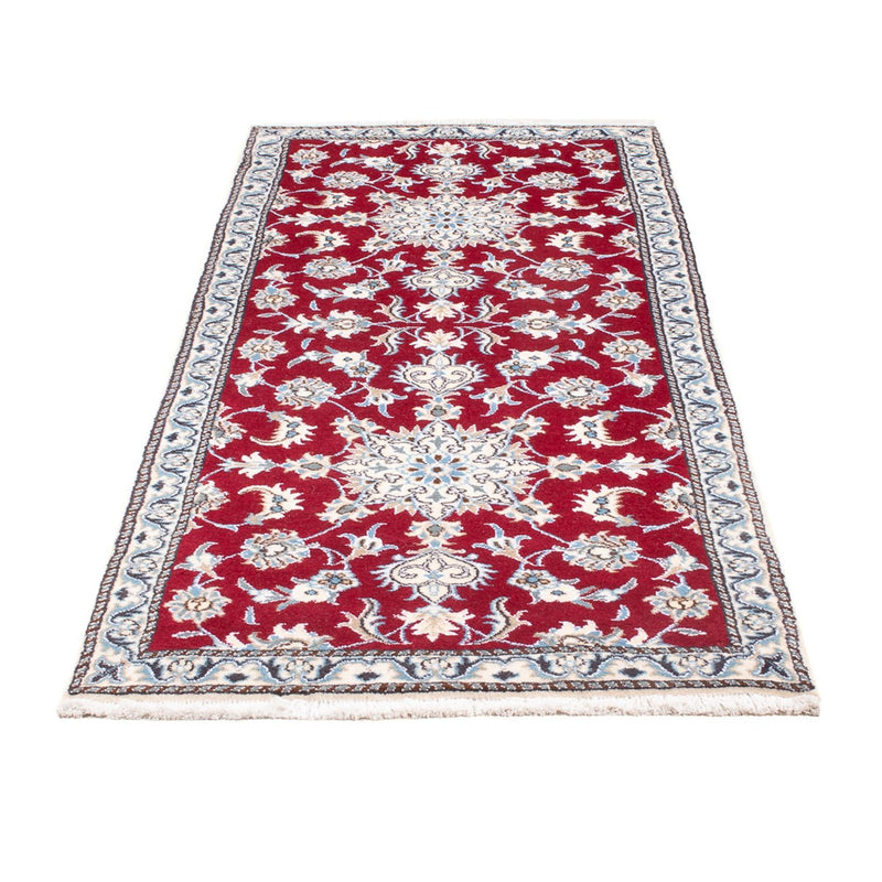 Loper Perzisch tapijt - Nain - 196 x 76 cm - rood