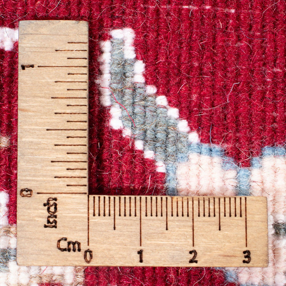 Loper Perzisch tapijt - Nain - 196 x 76 cm - rood