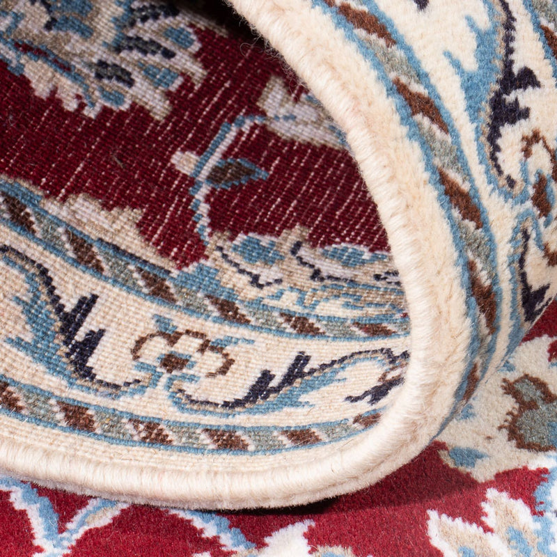 Loper Perzisch tapijt - Nain - 206 x 76 cm - rood