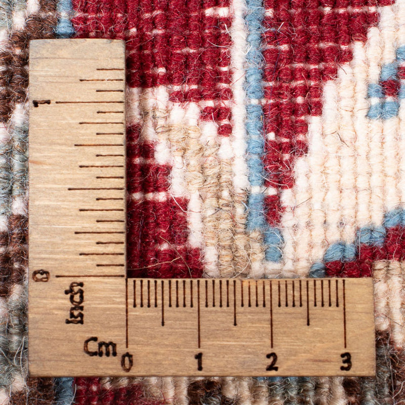 Loper Perzisch tapijt - Nain - 206 x 76 cm - rood