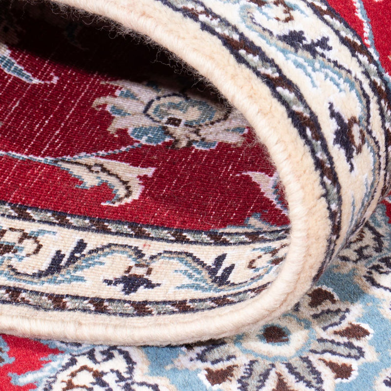 Loper Perzisch tapijt - Nain - 200 x 78 cm - rood