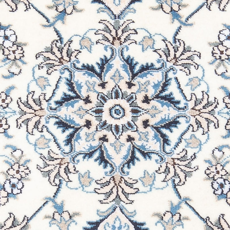 Perzisch tapijt - Nain - 140 x 90 cm - zilver