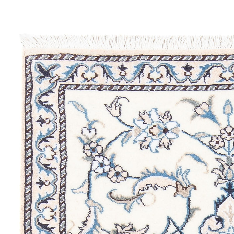 Perzisch tapijt - Nain - 140 x 90 cm - zilver