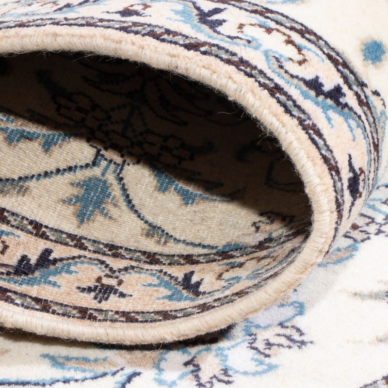 Perzisch tapijt - Nain - 140 x 90 cm - zilver