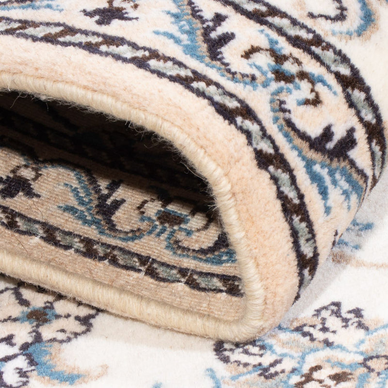 Perzisch tapijt - Nain - 140 x 90 cm - zilver