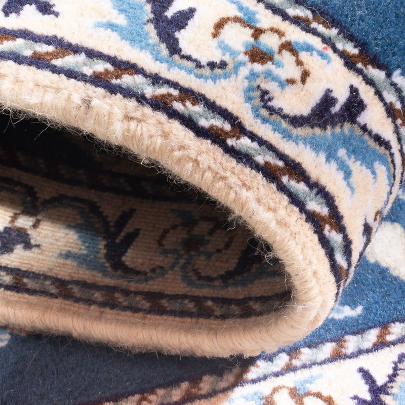 Perzisch tapijt - Nain - 140 x 90 cm - blauw