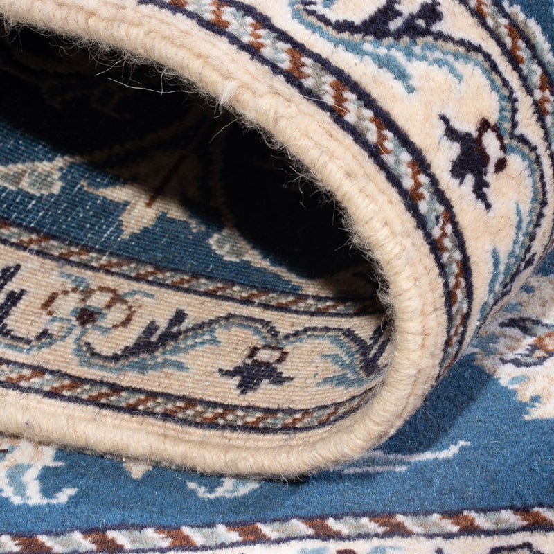 Perzisch tapijt - Nain - 140 x 90 cm - blauw