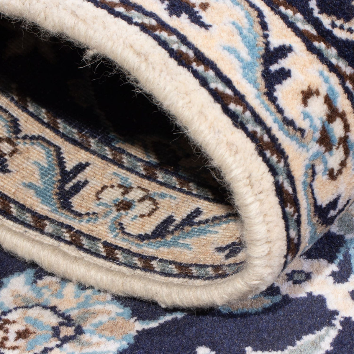 Perzisch tapijt - Nain - 140 x 90 cm - donkerblauw