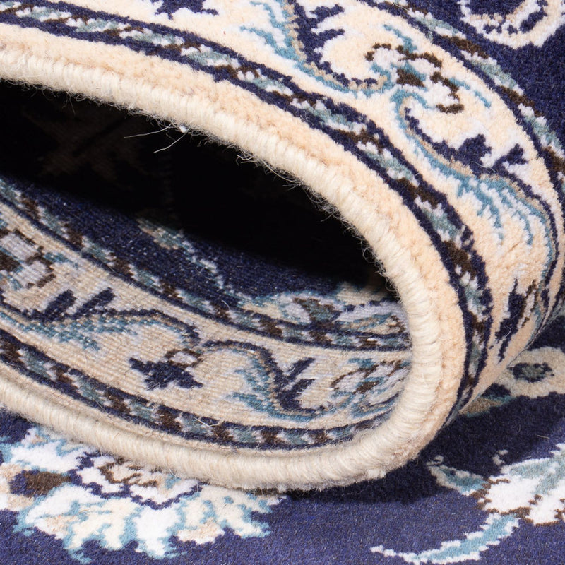 Perzisch tapijt - Nain - 140 x 90 cm - donkerblauw