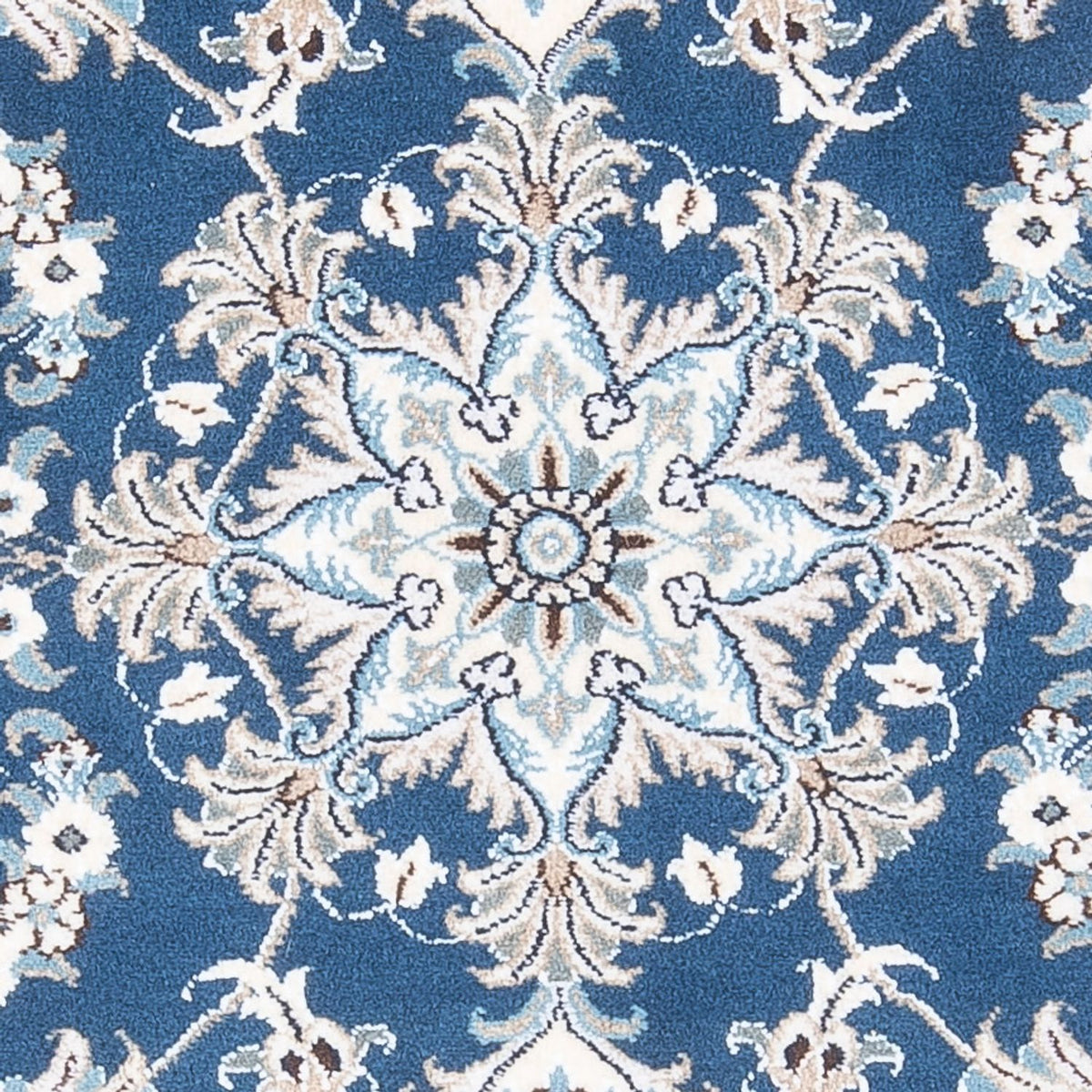 Perzisch tapijt - Nain - 140 x 90 cm - blauw